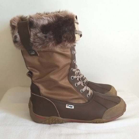 New Pajar Fur Leather Waterproof Boot - Picture 3 of 9